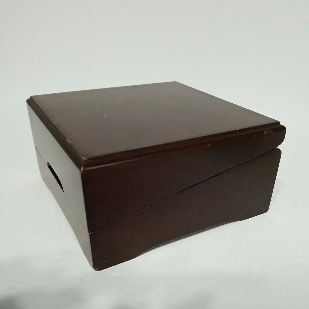 John Poole - England - Desk Clock‎ Wooden Box Tested